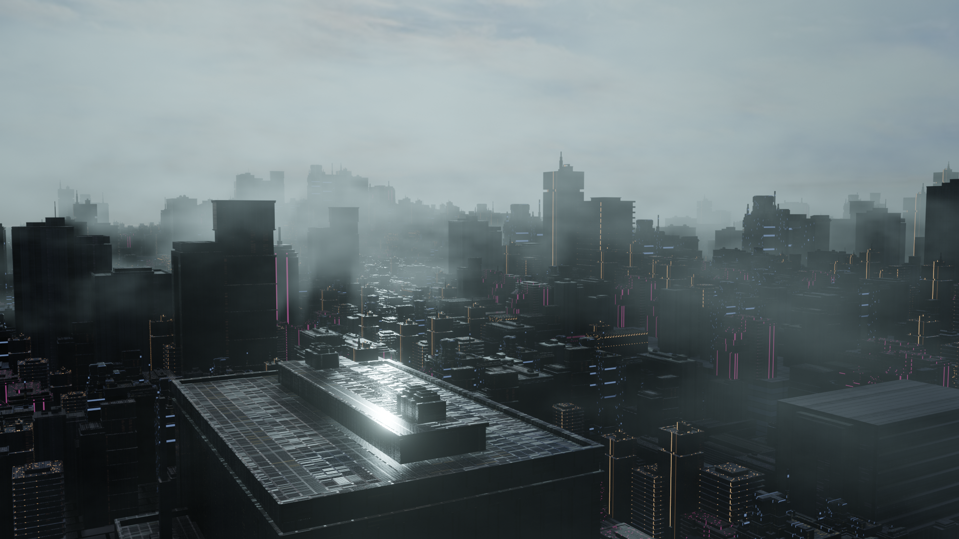 Blade runner style Cityscapes preview image 2